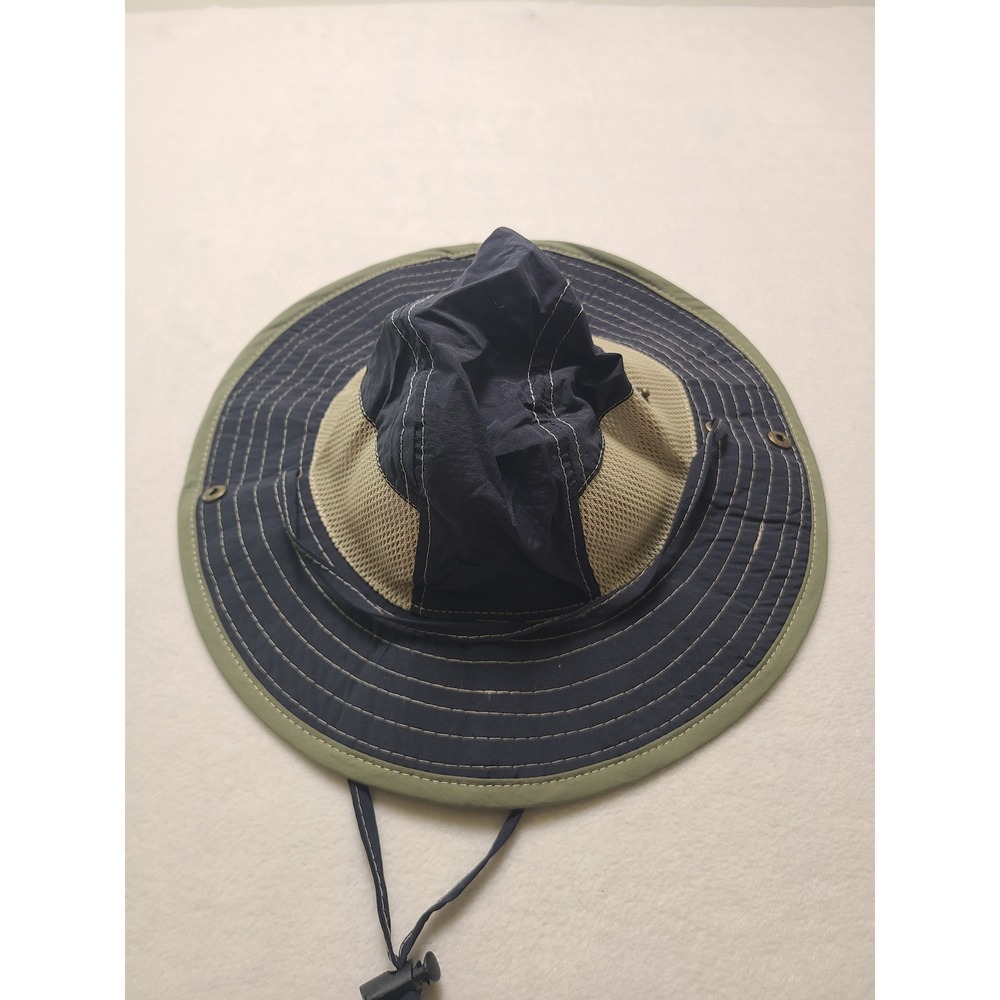 Magellan M Boonie Hat Gorpcore Navy Blue Mesh Breathable Sun Fishing Cap Hiking